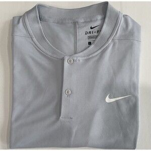 Nike Victory Blade Collar Golf Polo Shirt  Men’s Size L Blue Performance